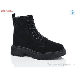 Фотография Ботинки женские стильные зима BY0447-2 (8 пар р.36-41) "QQ&Панда" недорого оптом от прямого поставщика