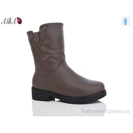 Чоботи жіночі зручні Зима K509-19 (6 пар р.36-41) "Aba" недорого оптом від прямого постачальника