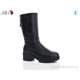 Чоботи жіночі зручні Зима H506-5 (6 пар р.36-41) "Aba" недорого оптом від прямого постачальника