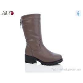 Чоботи жіночі зручні Зима H506-59 (6 пар р.36-41) "Aba" недорого оптом від прямого постачальника