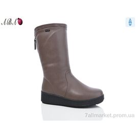 Чоботи жіночі зручні Зима H251-29 (6 пар р.36-41) "Aba" недорого оптом від прямого постачальника