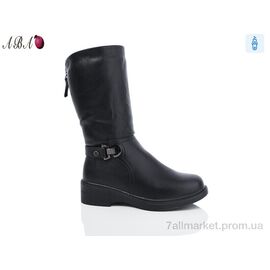 Чоботи жіночі зручні Зима H475-1 (6 пар р.36-41) "Aba" недорого оптом від прямого постачальника