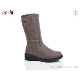 Чоботи жіночі зручні Зима H475-39 (6 пар р.36-41) "Aba" недорого оптом від прямого постачальника