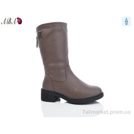 Фотография Сапоги женские удобные зима H426-59 (6 пар р.36-41) "Aba" недорого оптом от прямого поставщика