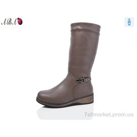 Чоботи жіночі зручні Зима I957-149 (6 пар р.36-41) "Aba" недорого оптом від прямого постачальника