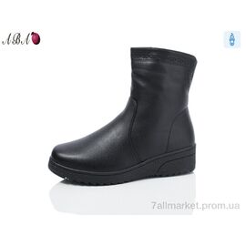 Черевики жіночі стильні Зима A260-5 (6 пар р.36-41) "Aba" недорого оптом від прямого постачальника