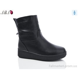 Черевики жіночі стильні Зима F251-3 (6 пар р.36-41) "Aba" недорого оптом від прямого постачальника