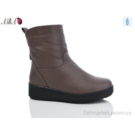 Черевики жіночі стильні Зима F251-39 (6 пар р.36-41) "Aba" недорого оптом від прямого постачальника