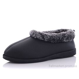 Тапки жіночі для будинку Зима К2205 черный (6 пар р.38-42) "Slippers" недорого оптом від прямого постачальника