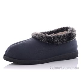 Тапки жіночі для будинку Зима К2205 синий (6 пар р.38-42) "Slippers" недорого оптом від прямого постачальника