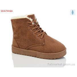 Черевики жіночі стильні Зима L820-4 (8 пар р.37-42) "QQ&Панда" недорого оптом від прямого постачальника