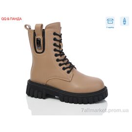 Фотография Ботинки женские стильные зима 5223 khaki (6 пар р.36-41) "QQ&Панда" недорого оптом от прямого поставщика
