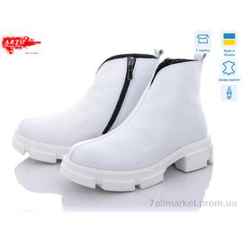 Черевики жіночі стильні Весна/осінь 0106 б.фл. (6 пар р.36-40) "ARTO" недорого оптом від прямого постачальника