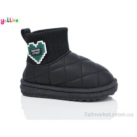 Фотография Угги детские утепленные зима 1006-1 (8 пар р.25-30) "Yalike" недорого оптом от прямого поставщика