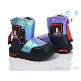 Дутики дитячі утеплені Зима C8869-1 (8 пар р.21-25) "Ok Shoes" недорого оптом від прямого постачальника