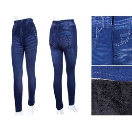 Лосини жіночі теплі 2303 mix р.3XL-6XL "Jelzin" недорого оптом від прямого постачальника