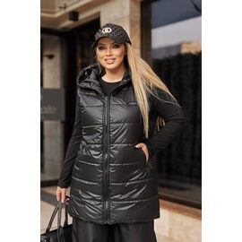 Фотография Жилетка женская 028 black р.48-54 "Bulavka" недорого оптом от прямого поставщика
