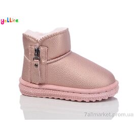 Фотография Угги детские утепленные зима 1015-2 (8 пар р.25-30) "Yalike" недорого оптом от прямого поставщика