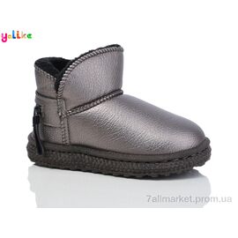 Фотография Угги детские утепленные зима 1005-6 (8 пар р.32-37) "Yalike" недорого оптом от прямого поставщика