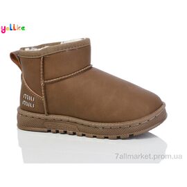 Фотография Угги детские утепленные зима 1013-6 (6 пар р.32-37) "Yalike" недорого оптом от прямого поставщика
