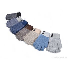 Фотография Перчатки для детей Зима 2496 (M) mix (12 шт. р.сетка 7-10) "KUINH" недорого оптом от прямого поставщика