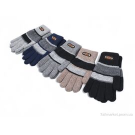 Фотография Перчатки для детей Зима 2359 (L) mix (12 шт. р.сетка 7-12) "KUINH" недорого оптом от прямого поставщика