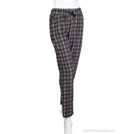 Фотография Женские брюки Зима 3826-001-3-2 brown (5 шт. р.сетка 4XL-8XL) "Мир" недорого оптом от прямого поставщика