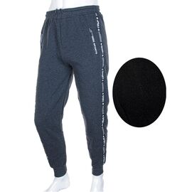 Фотография Штаны спортивные мужские утеплённые 6121-144 mix р.L-3XL "BIG clothes" недорого оптом от прямого поставщика