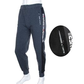Фотография Штаны спортивные мужские утеплённые 6124-144 mix р.L-3XL "BIG clothes" недорого оптом от прямого поставщика