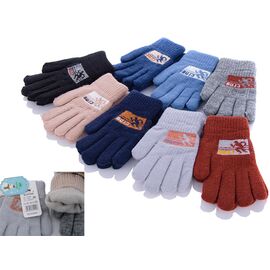 Фотография Перчатки детские на мальчика 0901S mix р.3-4 "Serj" недорого оптом от прямого поставщика
