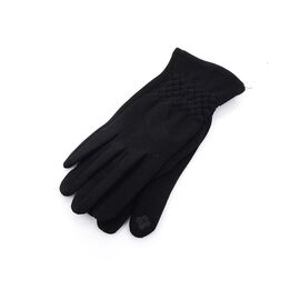 Рукавички жіночі утеплені 1-01 black р.6.5-8.5 "Serj" недорого оптом від прямого постачальника