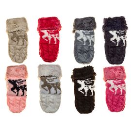 Фотография Варежки детские на девочку J9202 mix р.8-10 "Serj" недорого оптом от прямого поставщика