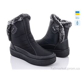 Дутики жіночі утеплені Зима Paolla 227 (8 пар р.37-42) "Lvovbaza" недорого оптом від прямого постачальника