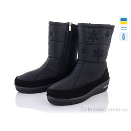 Дутики жіночі утеплені Зима Progress 3005 (6 пар р.37-41) "Lvovbaza" недорого оптом від прямого постачальника