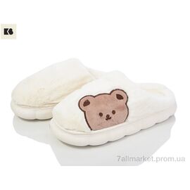 Фотография Тапки женские для дома Весна/осень 3807-580-2 (8 пар р.36-41) "BIG" недорого оптом от прямого поставщика