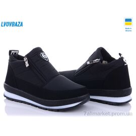 Фотография Ботинки женские стильные зима B&R Е5 чер чп (8 пар р.36-41) "Lvovbaza" недорого оптом от прямого поставщика