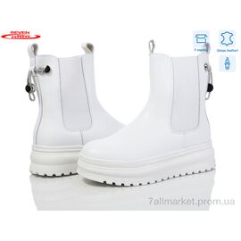 Черевики жіночі стильні Зима 777-CQ252 (6 пар р.36-41) "Seven" недорого оптом від прямого постачальника