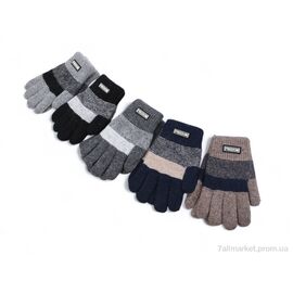 Фотография Перчатки для детей Зима 2030 (M) mix (12 шт. р.сетка 5-7) "KUINH" недорого оптом от прямого поставщика