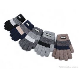 Фотография Перчатки для детей Зима 2030 (S) mix (12 шт. р.сетка 3-5) "KUINH" недорого оптом от прямого поставщика