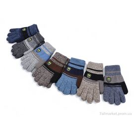 Фотография Перчатки для детей Зима 2003 (L) mix (12 шт. р.сетка 3-5) "KUINH" недорого оптом от прямого поставщика