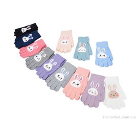 Фотография Перчатки для детей Зима 1718 (S) mix (12 шт. р.сетка 3-5) "KUINH" недорого оптом от прямого поставщика