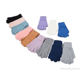 Фотография Перчатки для детей Зима 1288 (M) mix (12 шт. р.сетка 4-6) "KUINH" недорого оптом от прямого поставщика