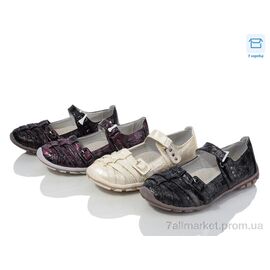 Фотография Туфли детские удобные Весна/осень C181A mix (40 пар р.28-37) "DeMur" недорого оптом от прямого поставщика