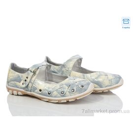 Фотография Туфли детские удобные Весна/осень A2358-2A blue ash (10 пар р.28-35) "DeMur" недорого оптом от прямого поставщика