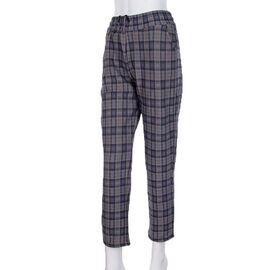 Штани жіночі утеплені 001-3-1 р.4XL-8XL "BIG clothes" недорого оптом від прямого постачальника