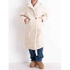 Пальто зимове жіноче 2024 beige р.L-XL "Seven Group" недорого оптом від прямого постачальника