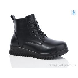 Фотография Ботинки женские стильные зима D612-1 (8 пар р.36-41) "Kulada-UCSS-MD" недорого оптом от прямого поставщика