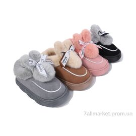 Фотография Тапки детские домашние зима 5414 mix (12 пар р.30-35) "Deshman" недорого оптом от прямого поставщика