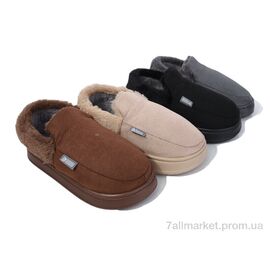Фотография Тапки женские для дома зима 29189 mix (12 пар р.38-43) "Deshman" недорого оптом от прямого поставщика