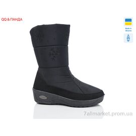 Фотография Дутики женские утепленные зима P107 (8 пар р.36-41) "QQ&Панда" недорого оптом от прямого поставщика